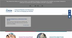 Desktop Screenshot of crpcen.fr